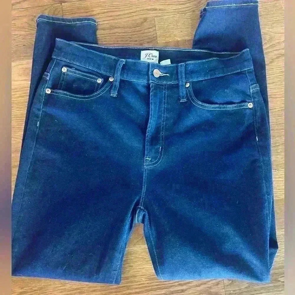 J. Crew ladies high rise toothpick Jean. Size 30. Excellent condition. - Picture 1 of 13